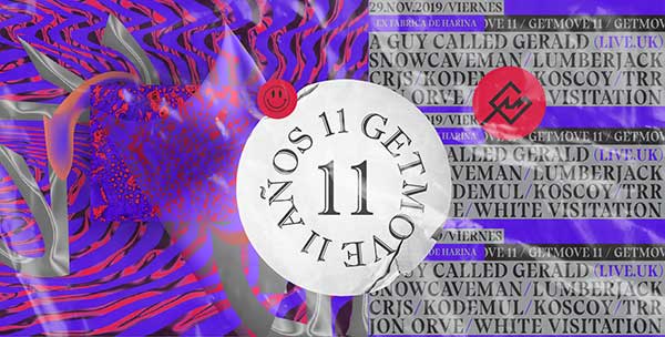 29 November: A Guy Called Gerald Live, GetMove 11 Anos, Ex Fabrica De Harina Anden Tacuba, Mexico City, Mexico